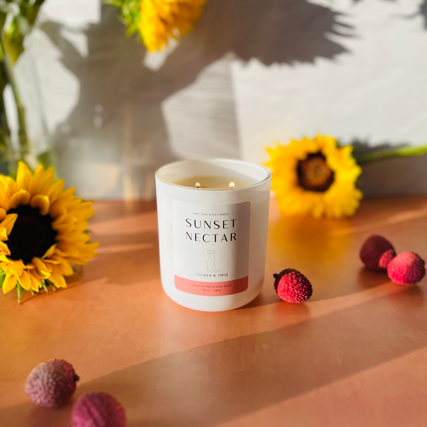 Sunset Nectar Scented Candle