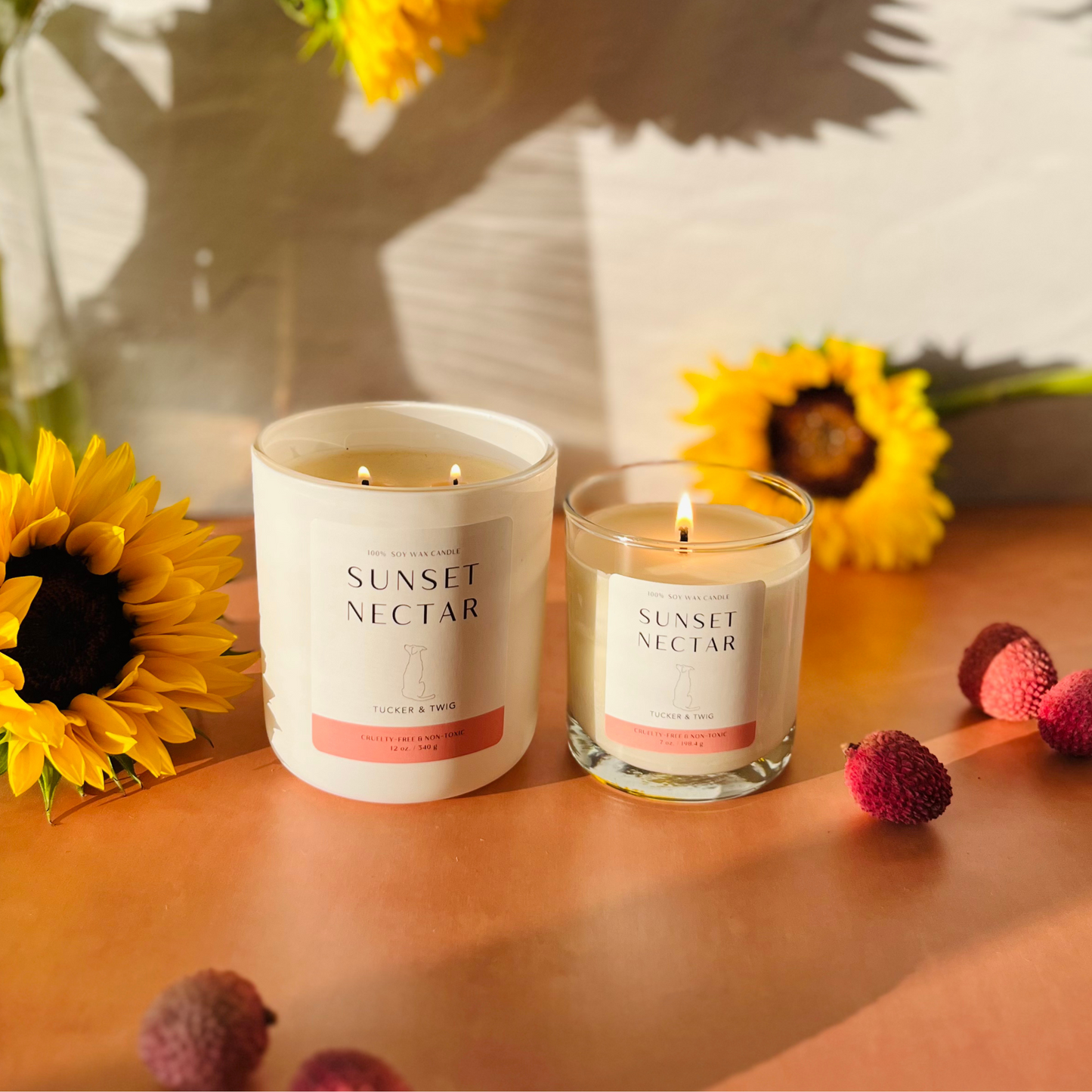 Sunset Nectar Scented Candle