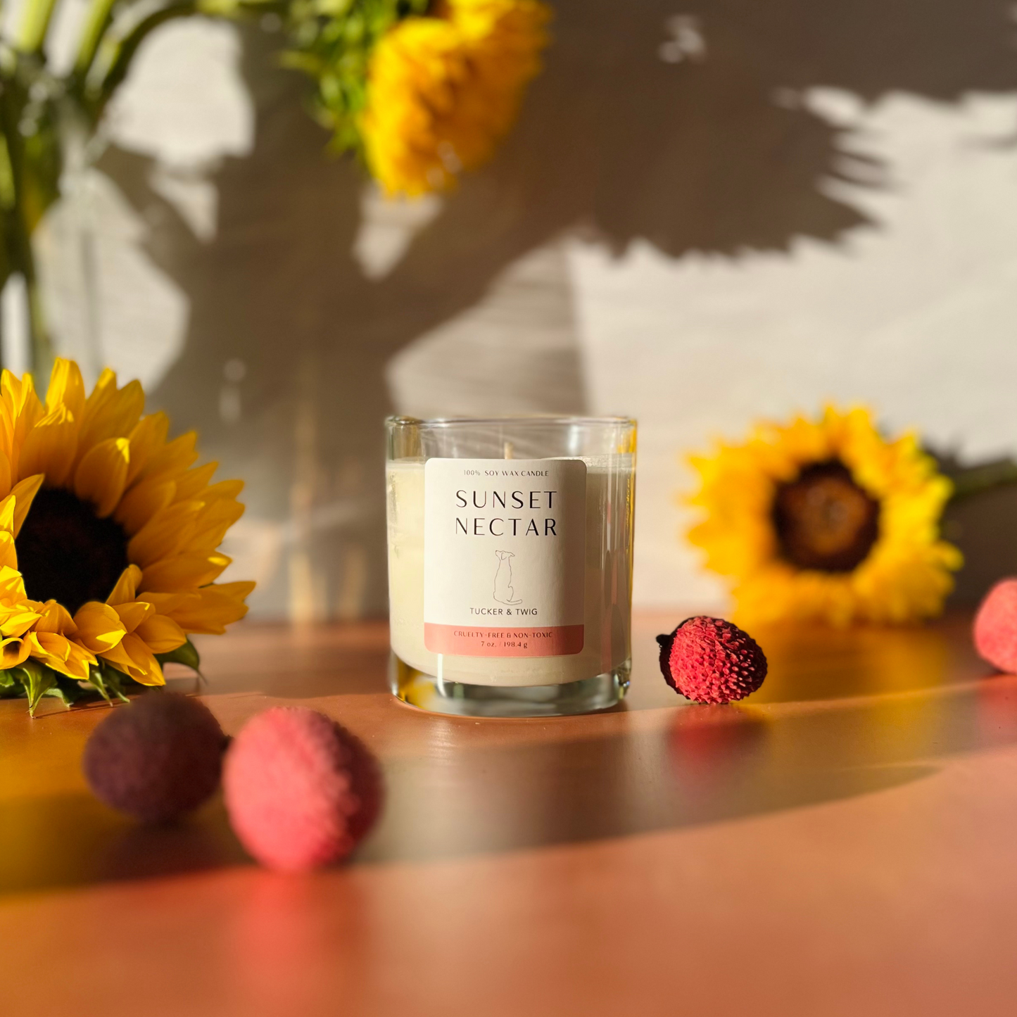 Sunset Nectar Scented Candle