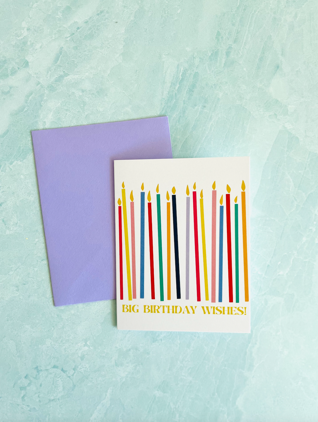 Big Birthday Wishes - Greeting Card