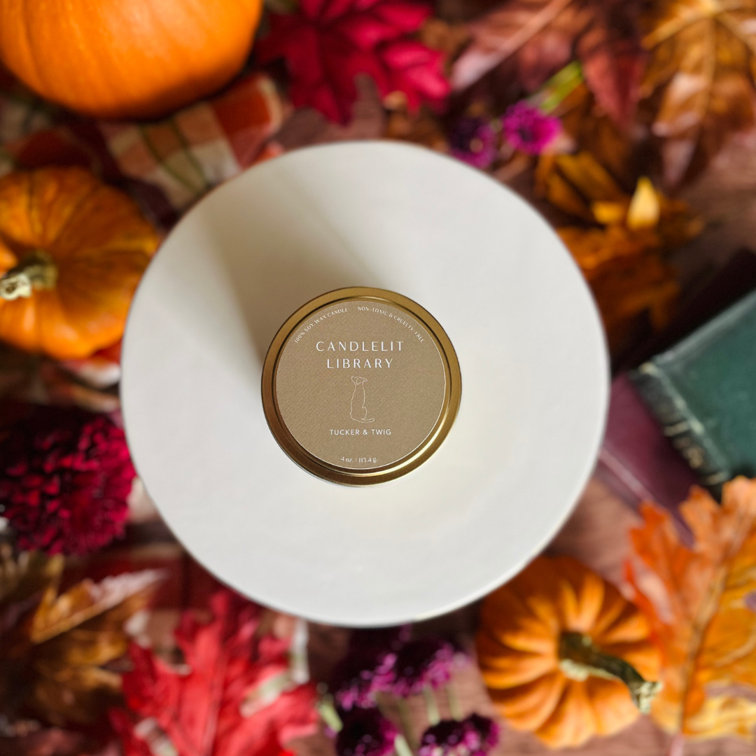 Seasonal 4oz Candle Tins & Flight