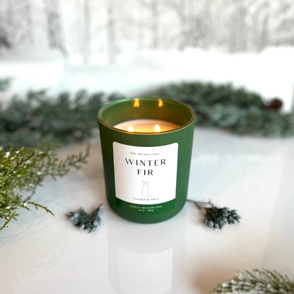 Winter Fir Candle