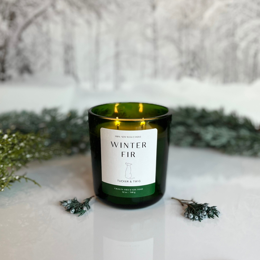 Winter Fir Candle