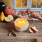 Glass Pumpkin Candle