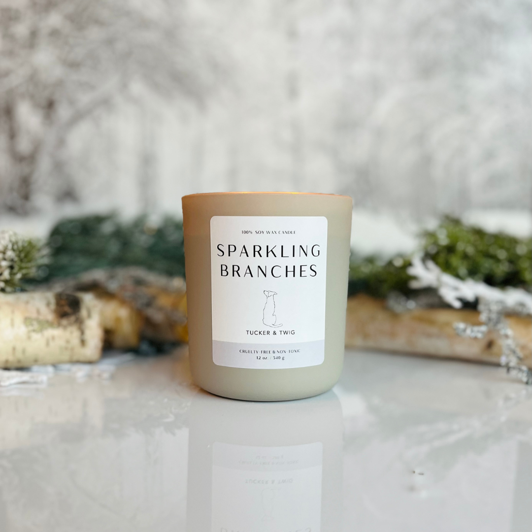 Sparkling Branches Candle