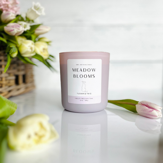 Meadow Blooms Scented Candle