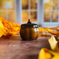 Mini Glass Pumpkin Candle