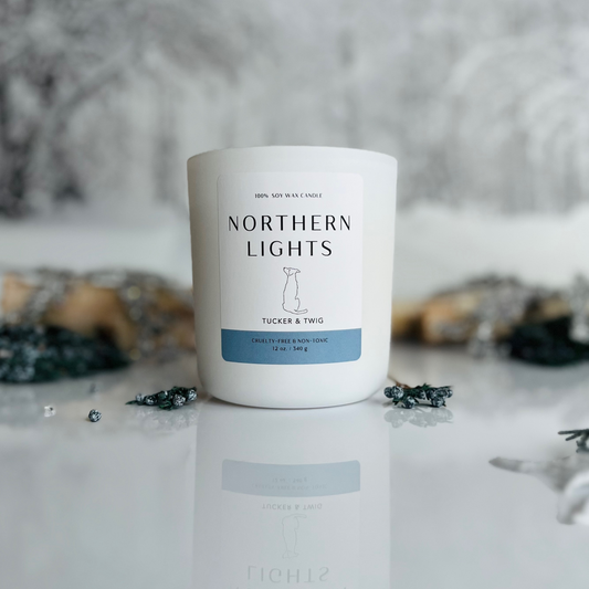 Northern Lights Candle