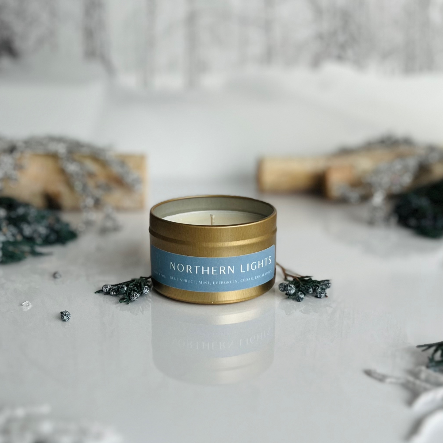 Northern Lights Candle