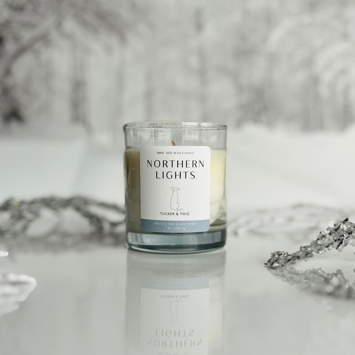 Northern Lights Candle