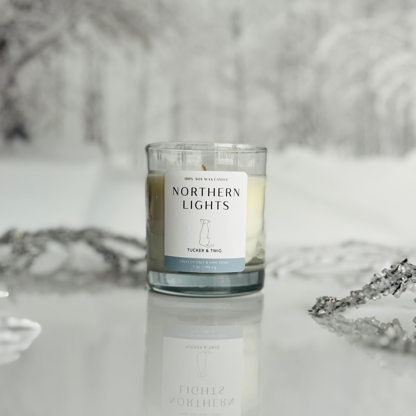 Northern Lights Candle