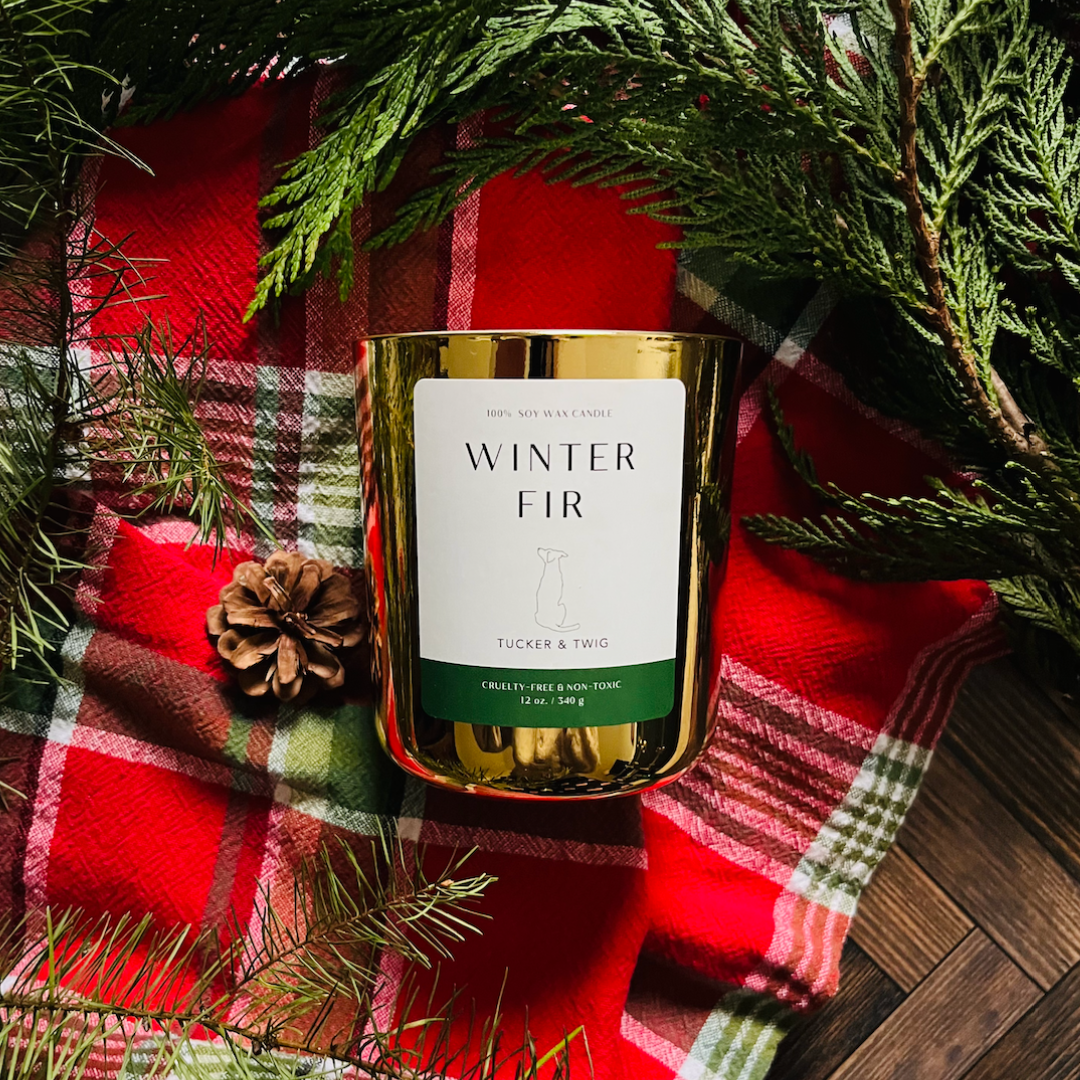 Winter Fir Candle - Clean ingredients, phthalate free fragrance,  cruelty-free, non-toxic, 100% soy wax – Tucker & Twig