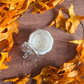 Mini Glass Pumpkin Candle