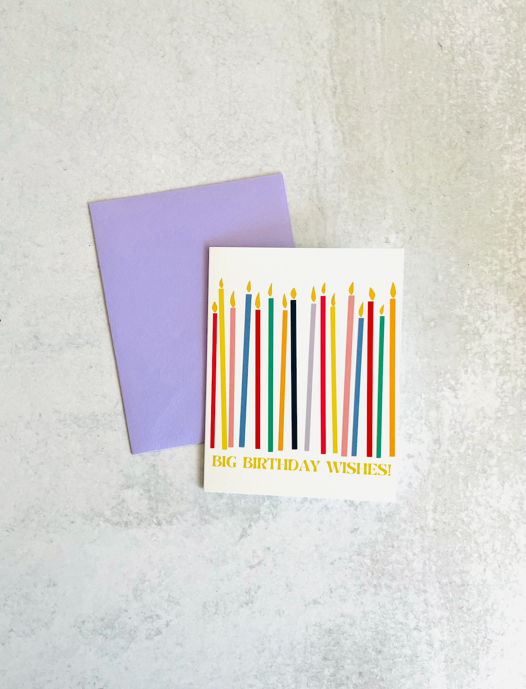 Big Birthday Wishes - Greeting Card