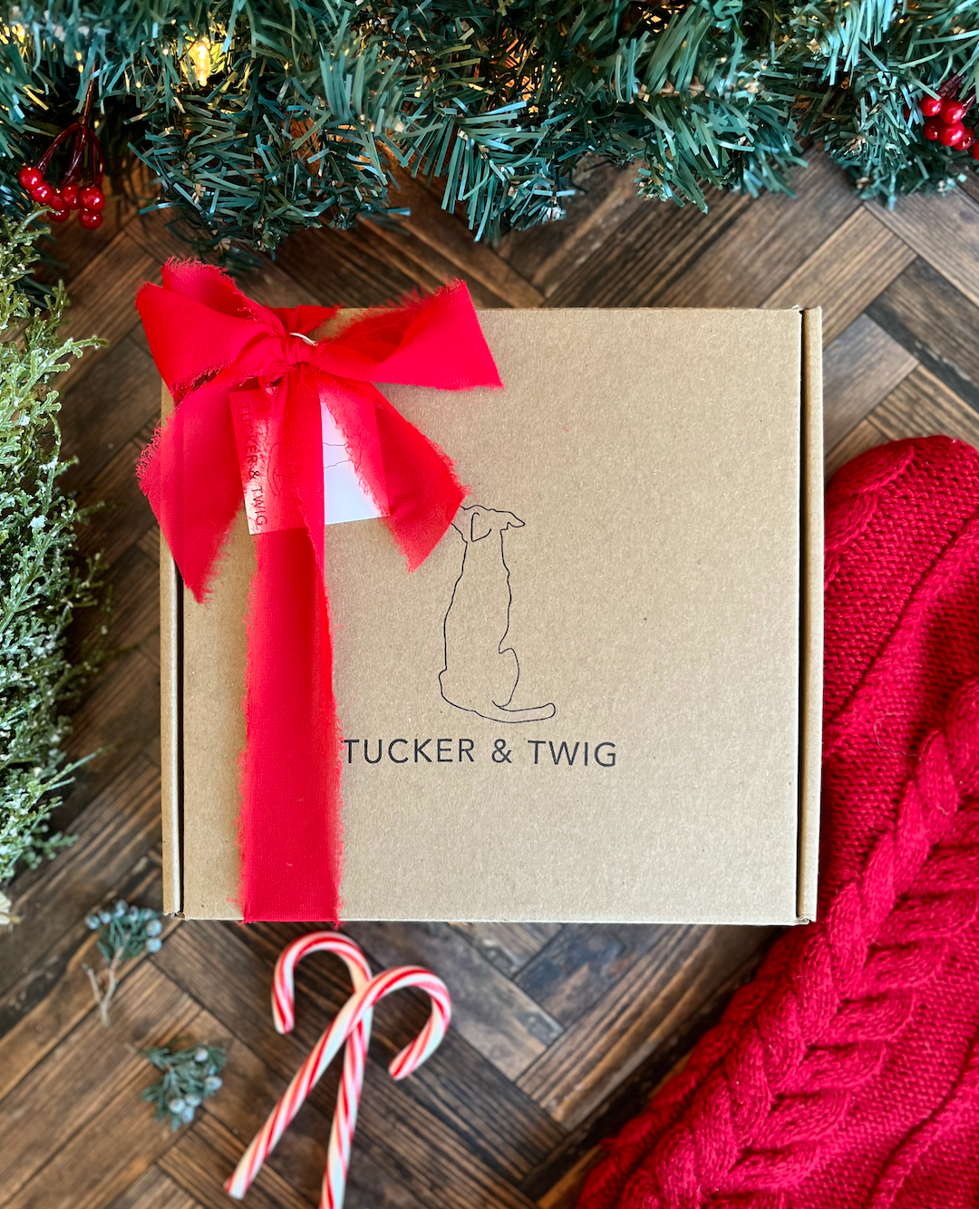 Festive Holiday Gift Packaging