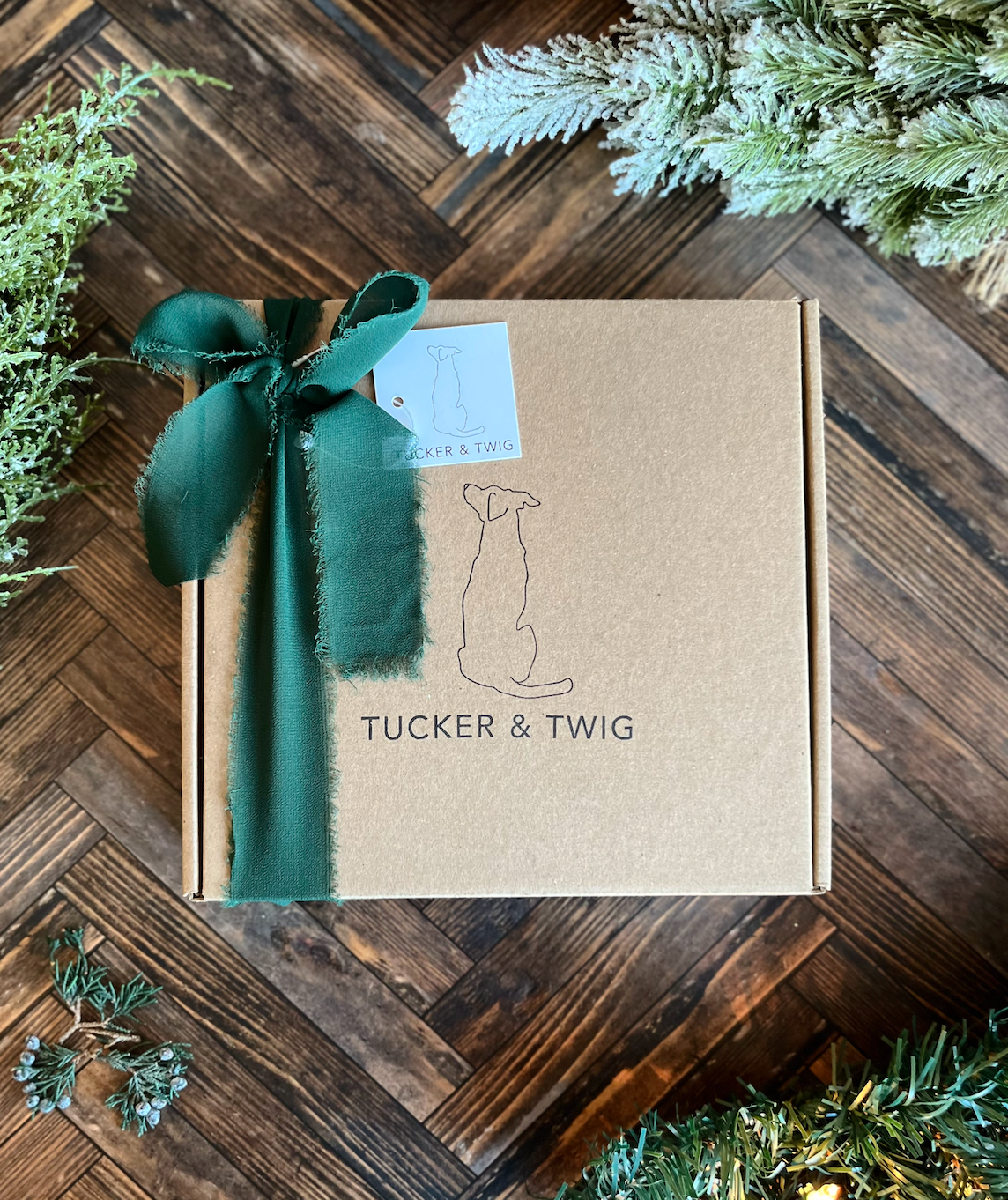 Festive Holiday Gift Packaging