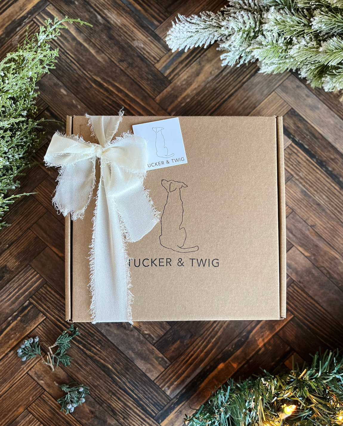 Festive Holiday Gift Packaging