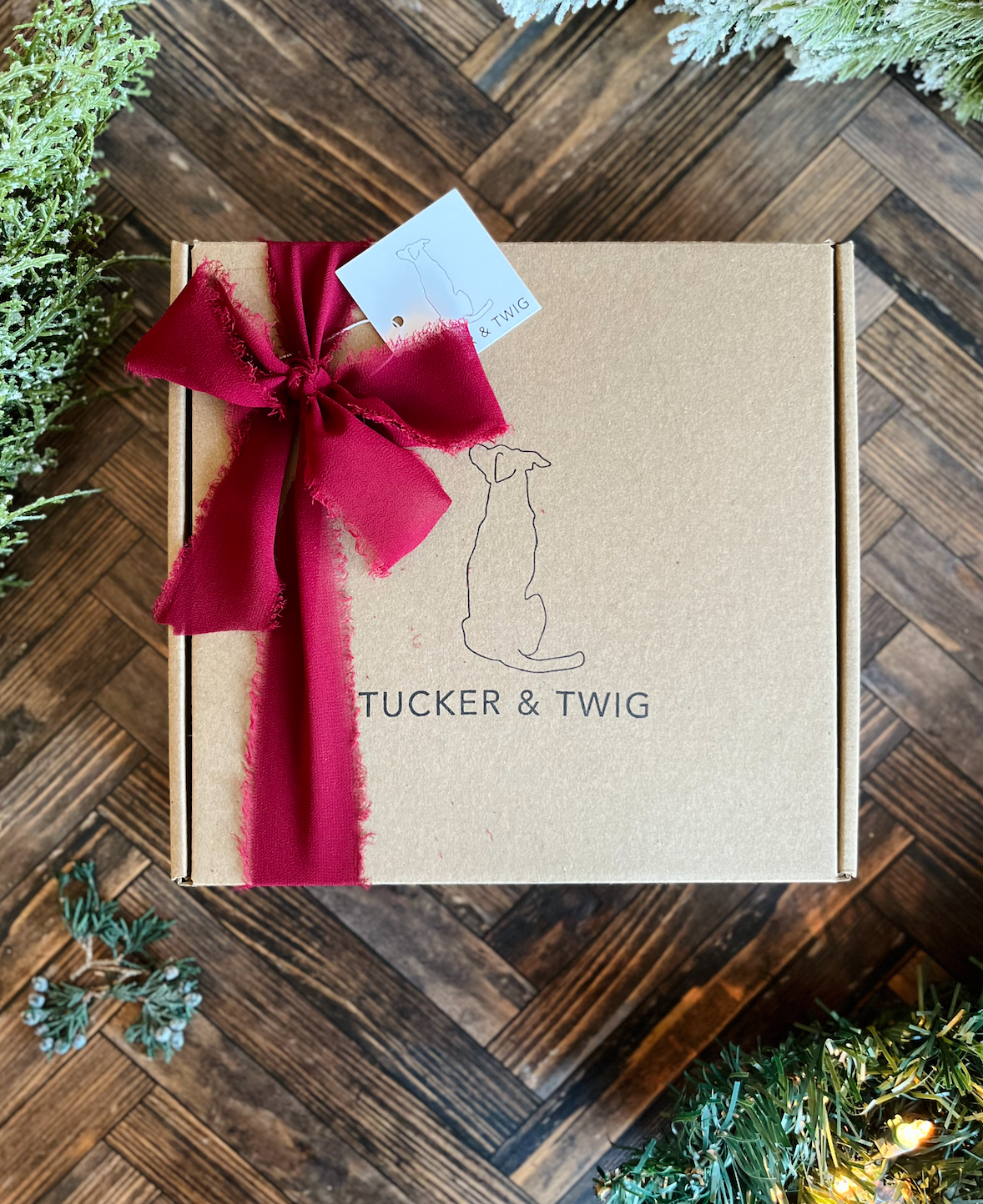 Festive Holiday Gift Packaging