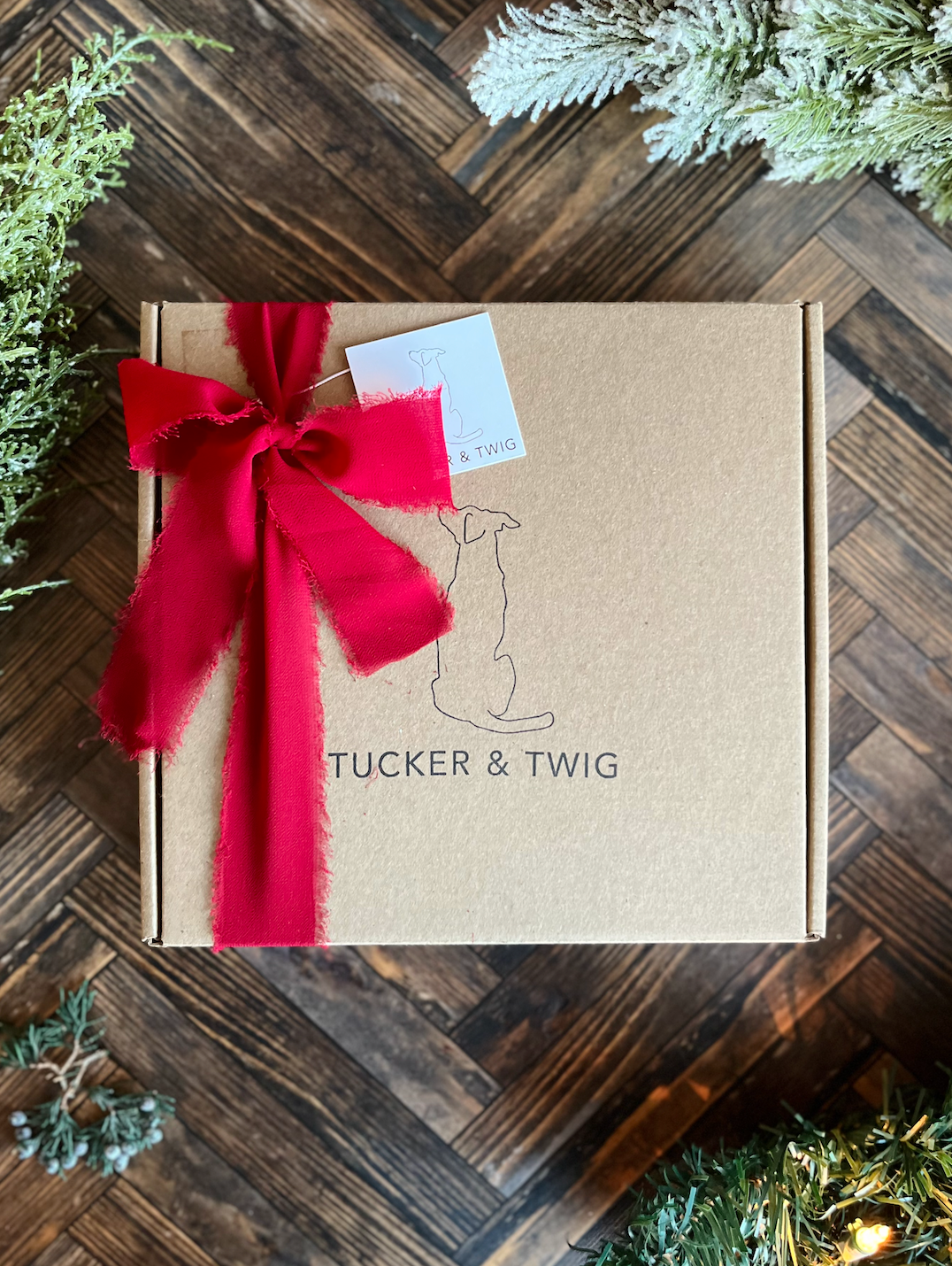 Festive Holiday Gift Packaging