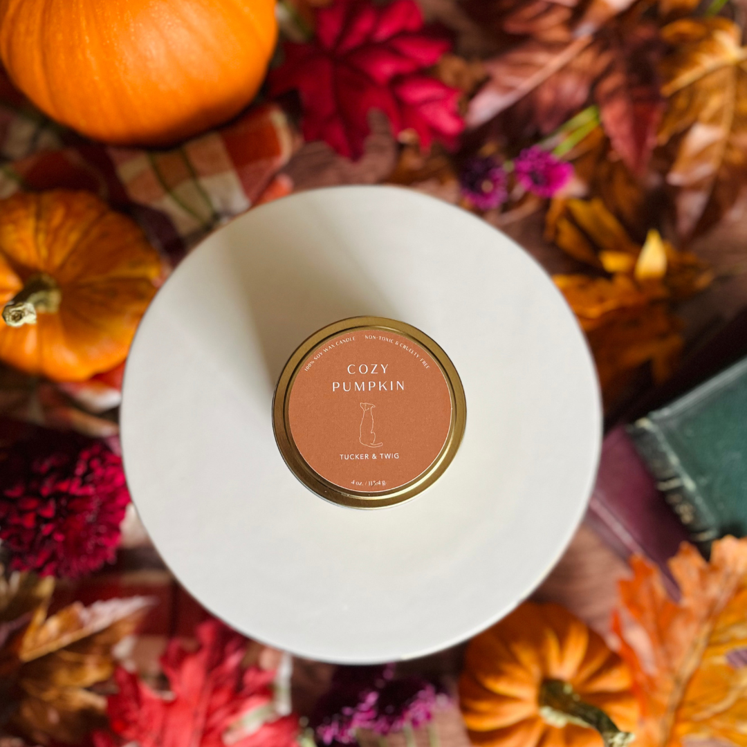 Seasonal 4oz Candle Tins & Flight