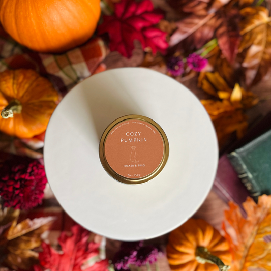 Seasonal 4oz Candle Tins & Flight